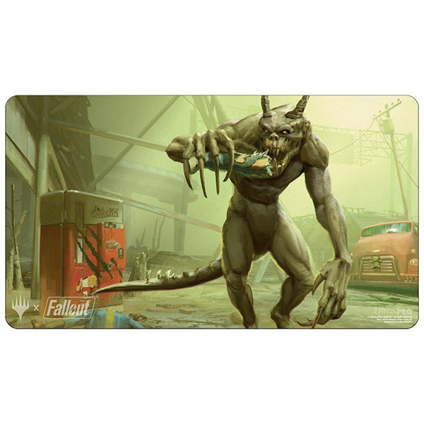 Playmat: MTG- Fallout- Tarmagoyf / Deathclaw Double Infinity Gaming Playmat: MTG- Fallout- Tarmagoyf / Deathclaw Double Infinity Gaming