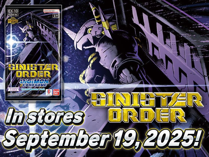 Digimon Card Game: Extra Booster Box: Sinister Order (Ex10) Digimon Card Game: Extra Booster Box: Sinister Order (Ex10)