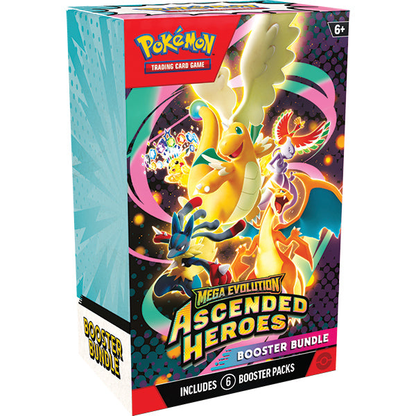 Pokemon - Mega Evolution: Ascended Heroes - Booster Bundle Pokemon - Mega Evolution: Ascended Heroes - Booster Bundle