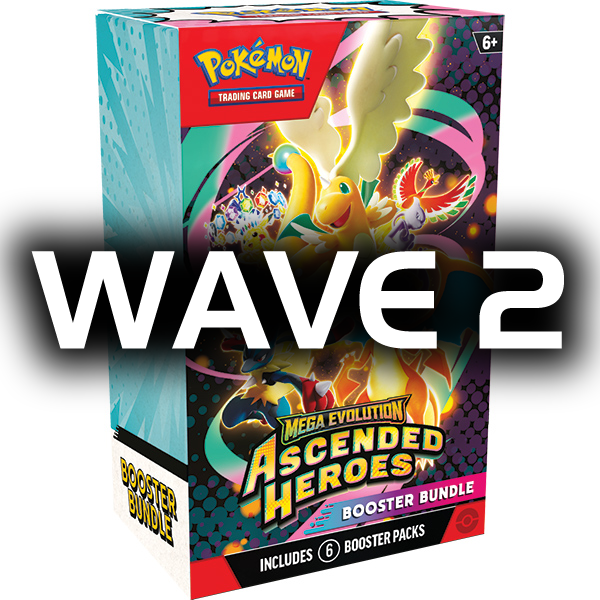 Pokemon: Mega Evolution 2.5: Ascended Heroes: Booster Bundle (Wave 2 - Double Infinity Gaming Pokemon: Mega Evolution 2.5: Ascended Heroes: Booster Bundle (Wave 2 - Double Infinity Gaming