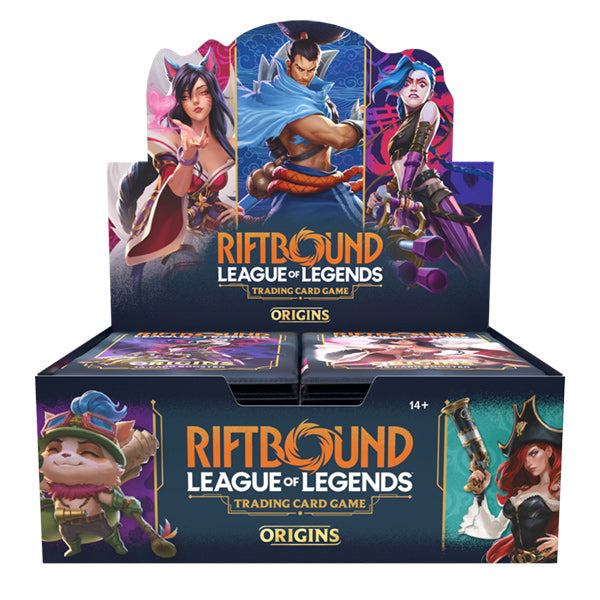 Riftbound TCG: Set 1- Origins- Sealed Booster Box Display Riftbound TCG: Set 1- Origins- Sealed Booster Box Display