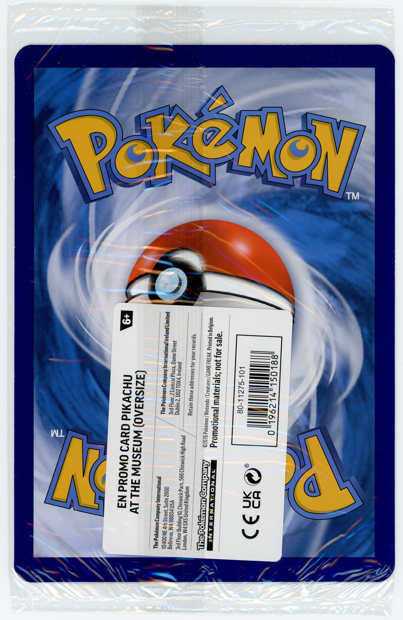 pokemon promo cards Pokemon: Jumbo Pikachu at the Museum Card (Sealed) Espeon Color:Sapphire & Steel corners and edges may The Most Valuable Cards