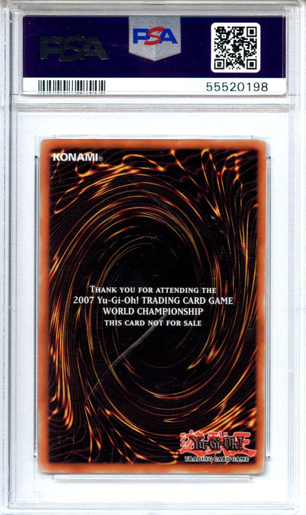 Yu-Gi-Oh! Graded: Get Your Game On! World Championship Promo 2007 PSA 8