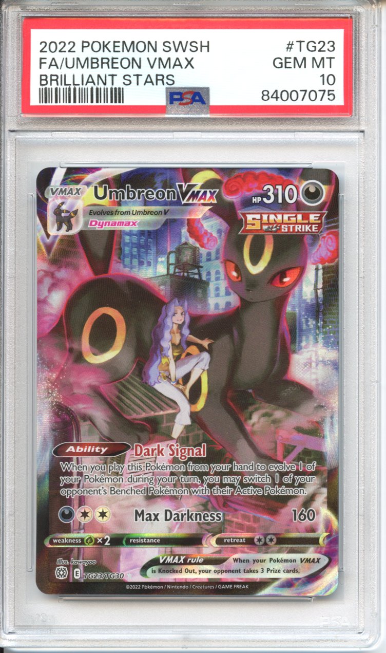Pokemon Graded: Umbreon Vmax PSA 10 Double Infinity Gaming Pokemon Graded: Umbreon Vmax PSA 10 Double Infinity Gaming