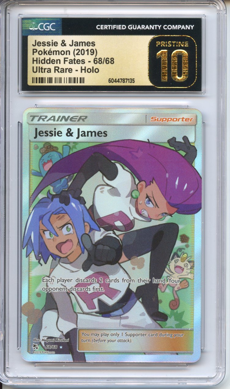 jessie and james pokemon cards Pokemon Graded: Jesse & James CGC 10 – Double Infinity Gaming