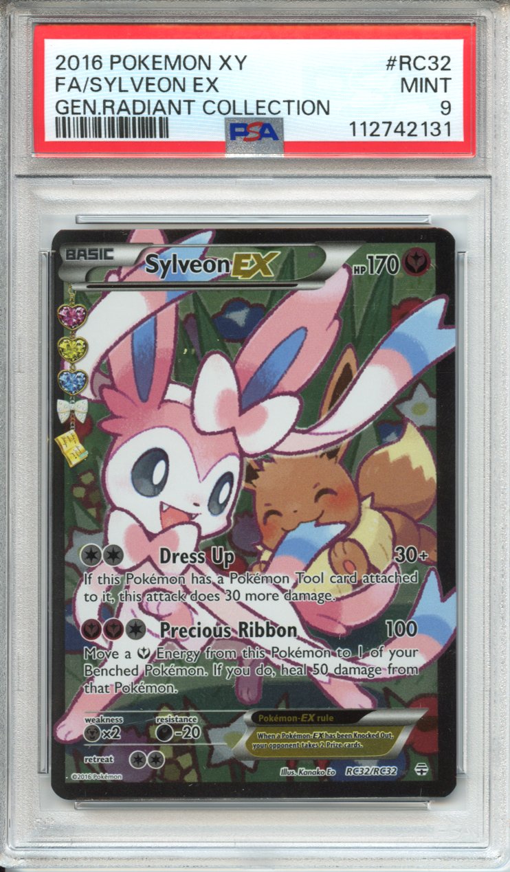 Pokemon Graded: Sylveon EX PSA 9 Double Infinity Gaming Pokemon Graded: Sylveon EX PSA 9 Double Infinity Gaming