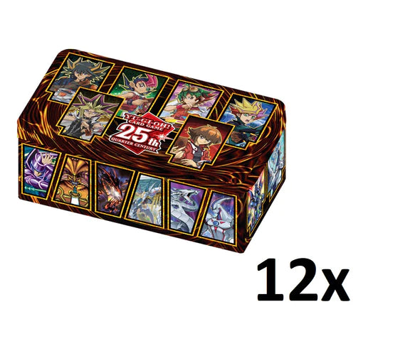 Yu-Gi-Oh: 25th Anniversary Tin - Dueling Heroes Case (12x Tins) Double Infinity Gaming Yu-Gi-Oh: 25th Anniversary Tin - Dueling Heroes Case (12x Tins) Double Infinity Gaming