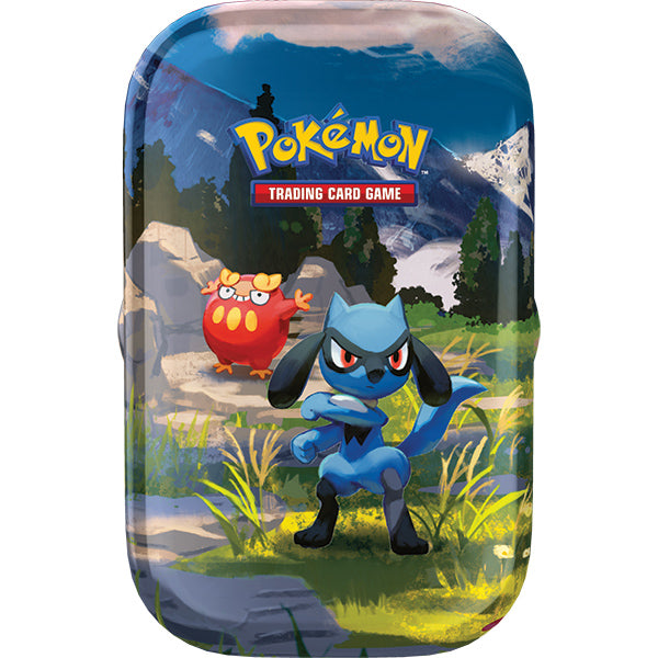 pokémon trading card game mega heroes mini tin Pokemon Mega Evolution Ascended Heroes Mini Tin