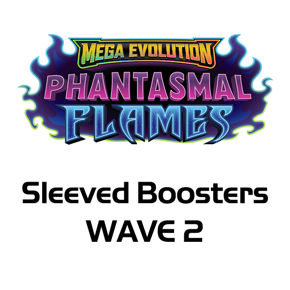 Pokemon: Phantasmal Flames ME02: Sleeved Booster Pack (Wave 2)