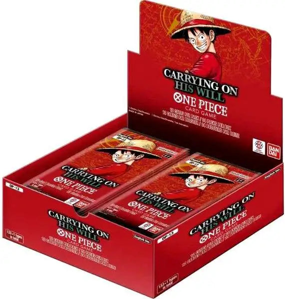 One Piece Tcg: Carrying On His Will Booster Box (Op-13) – Double Infinity  Gaming