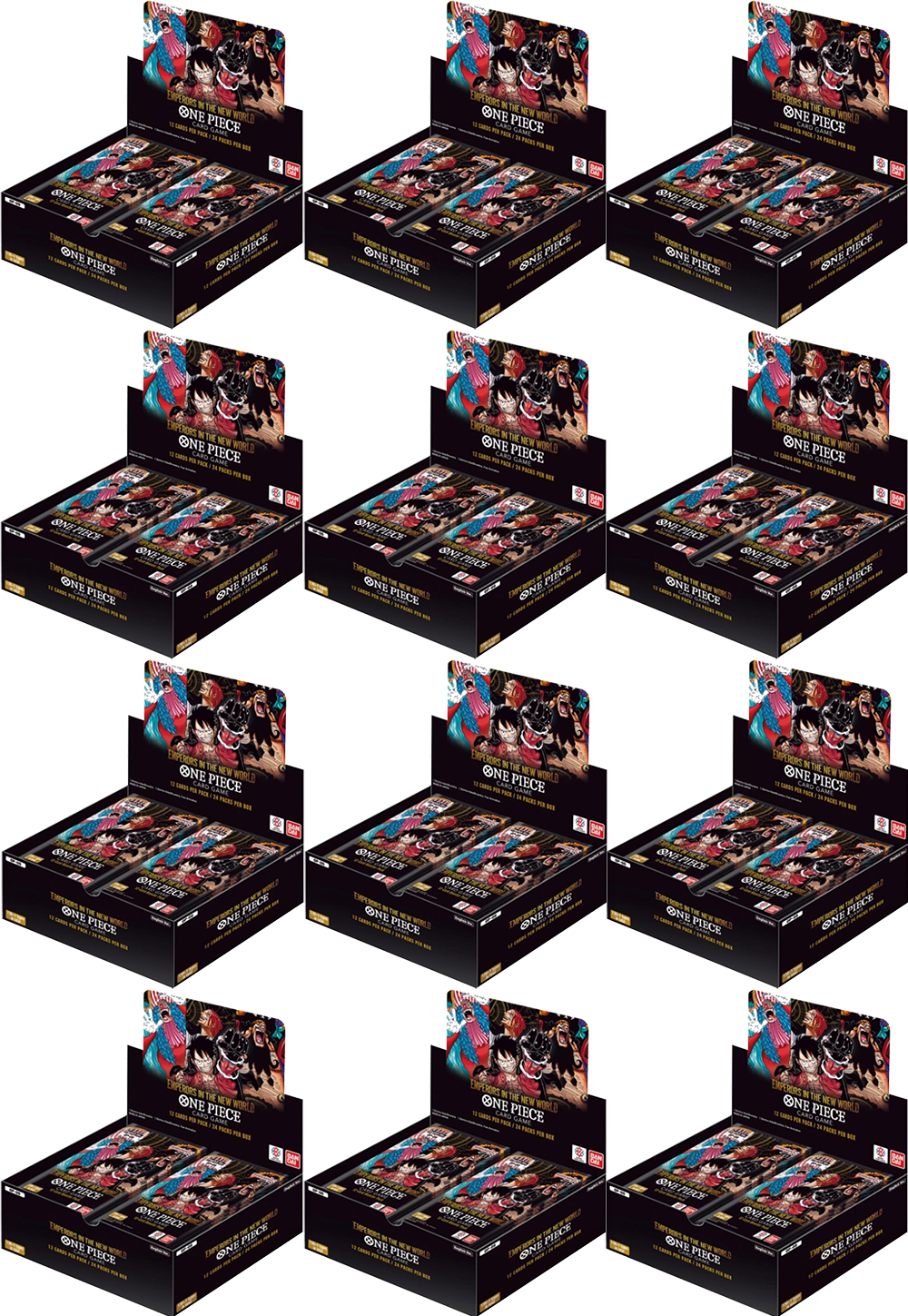 One Piece: Four Emperors Booster Box Display Box Case (Op 09)