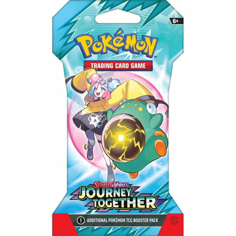 Pokemon: Journey Together: Sleeved Booster Pack Double Infinity Gaming Pokemon: Journey Together: Sleeved Booster Pack Double Infinity Gaming