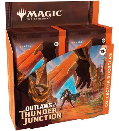 collectors booster box mtg Magic the Gathering: Outlaws of Thunder Junction Collector Booster Dis –  Double Infinity Gaming
