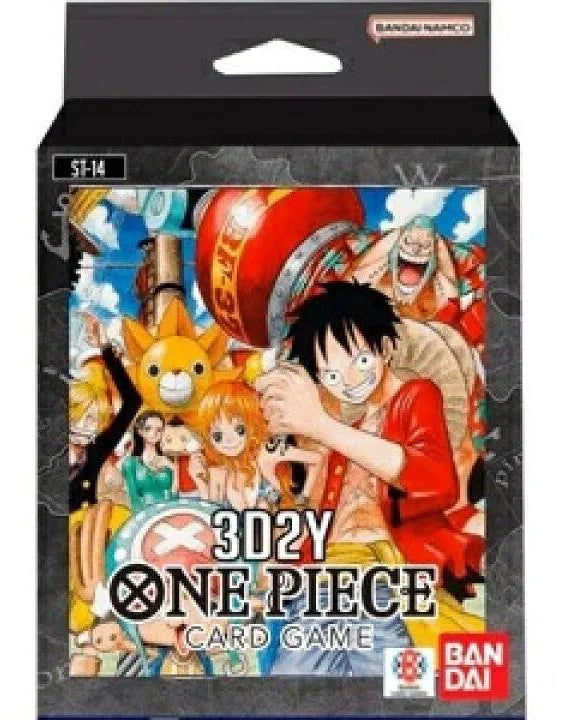 One Piece Tcg: 3D2Y Starter Deck (St-14) Double Infinity Gaming One Piece Tcg: 3D2Y Starter Deck (St-14) Double Infinity Gaming