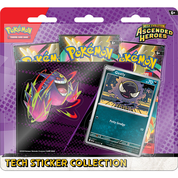 Pokemon Mega Evolution Tech Sticker ヒトカゲ Pokemon: Mega Evolution 2.5: Ascended Heroes: Tech Sticker