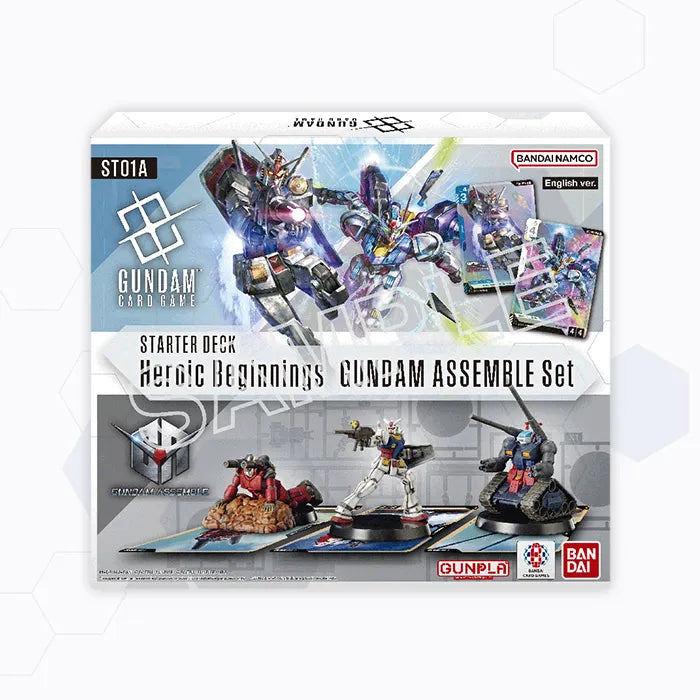 Gundam Card Game: Starter Deck Assemble Set - 01 Heroic Beginnings