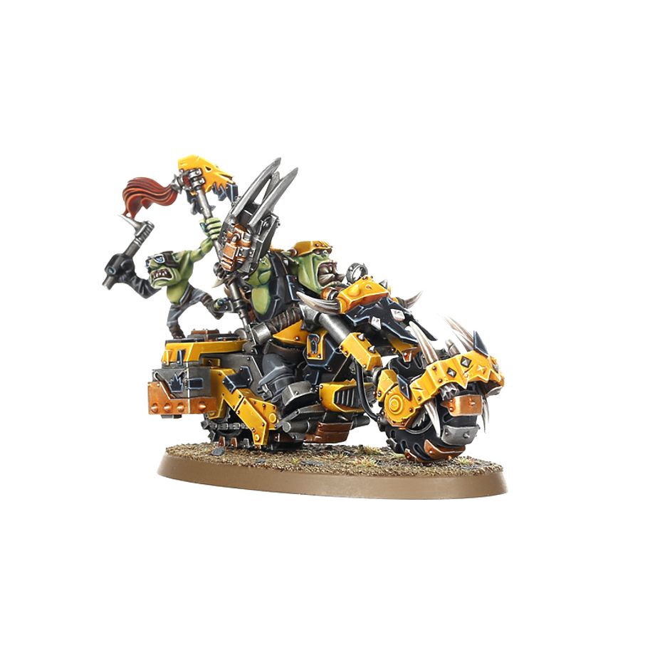 Warhammer 40k: Space Orks - Warbikes Squad A (3 Models, Custom/Kitbash) GW Warhammer 40k: Space Orks - Warbikes Squad A (3 Models, Custom/Kitbash) GW