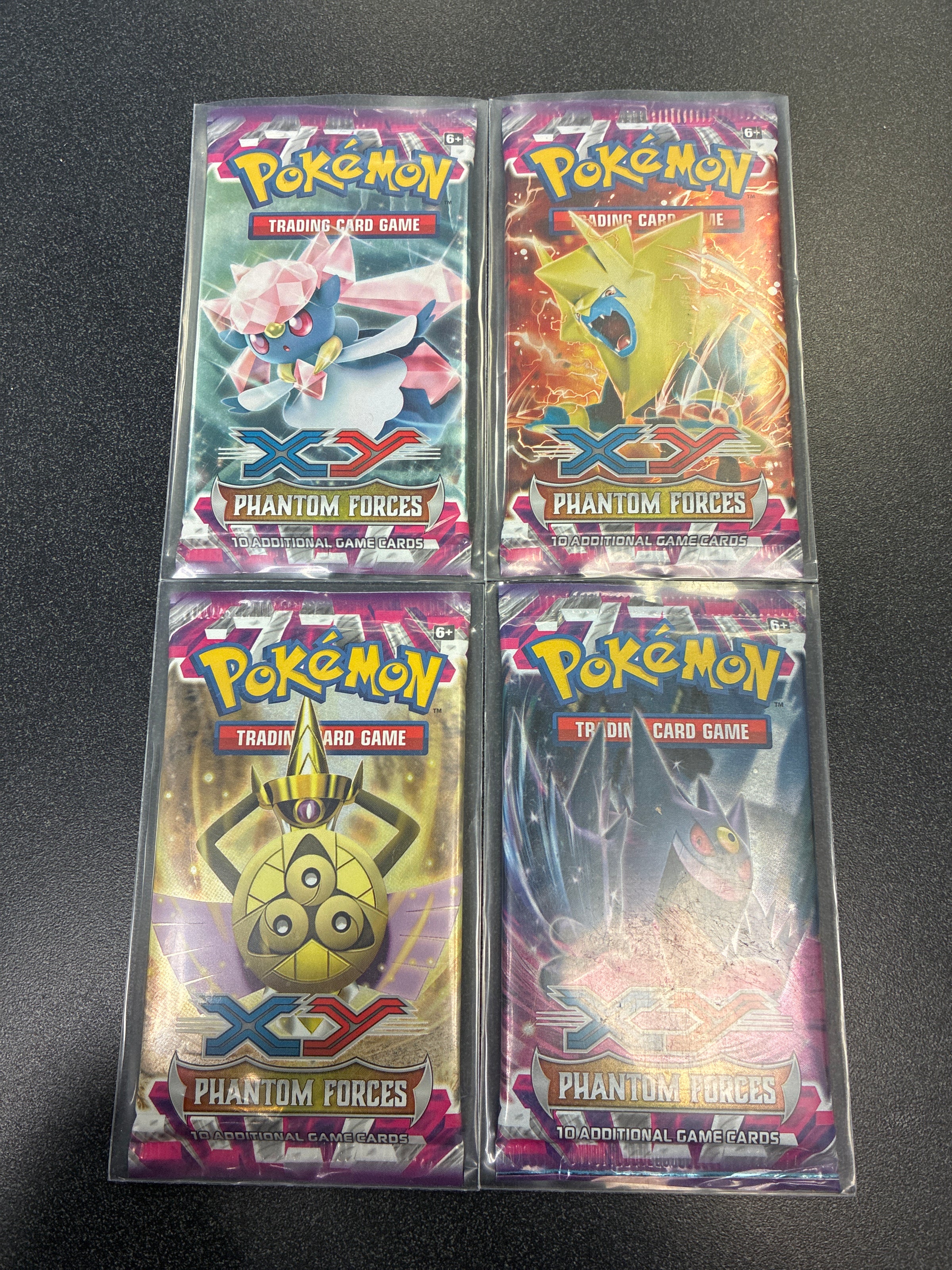 Pokemon: Phantom Forces Booster Pack Art Set (4) Double Infinity Gaming Pokemon: Phantom Forces Booster Pack Art Set (4) Double Infinity Gaming