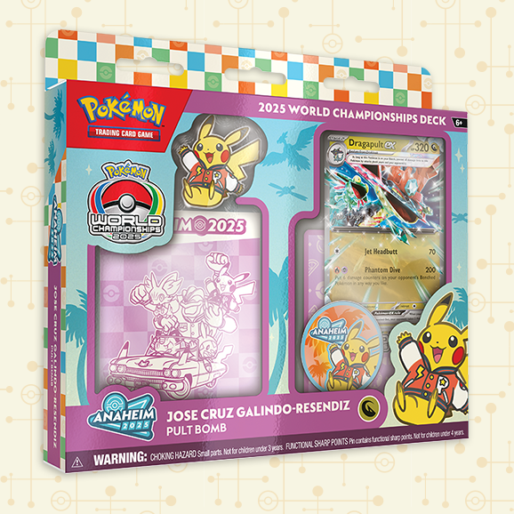 Pokemon: 2025 World Championship Deck (Presale - Expected Release Date June 5th, 2026)
