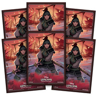 Lorcana Supplies: Rise of the Floodborn - Mulan Card Sleeves (65 ct.)