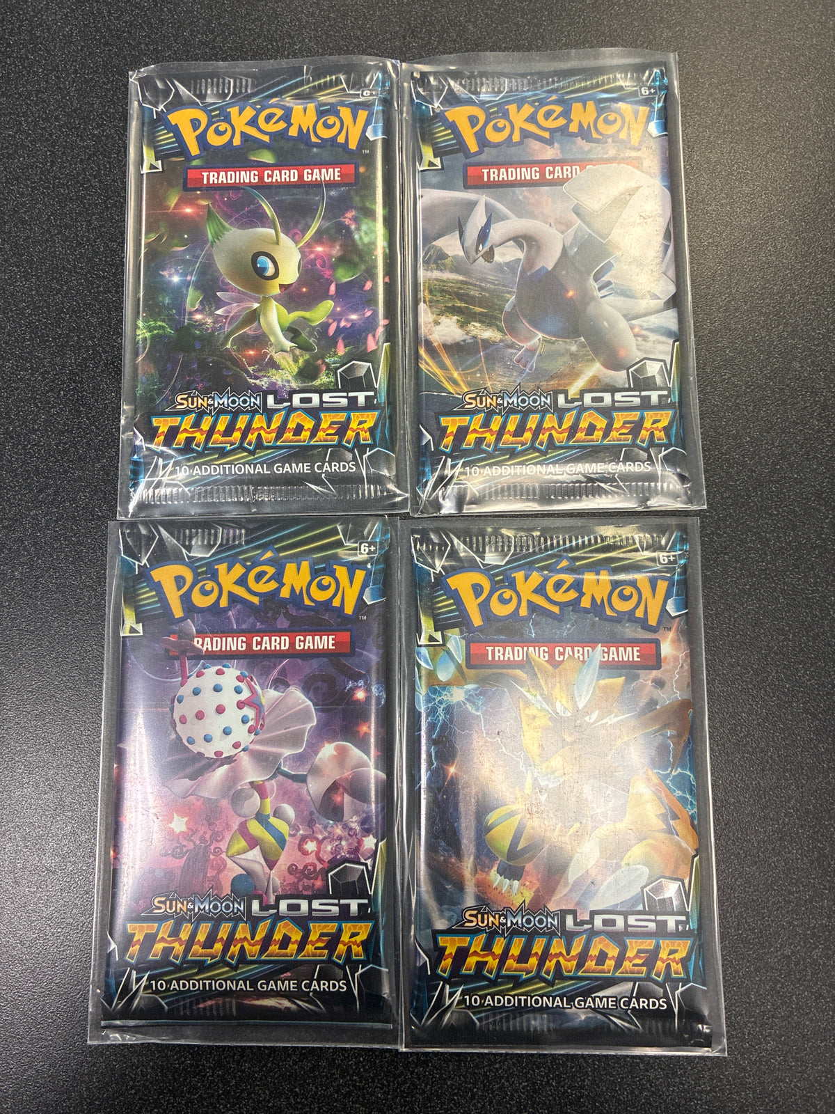 Lost Thunder Booster Pack Art Set (4)
