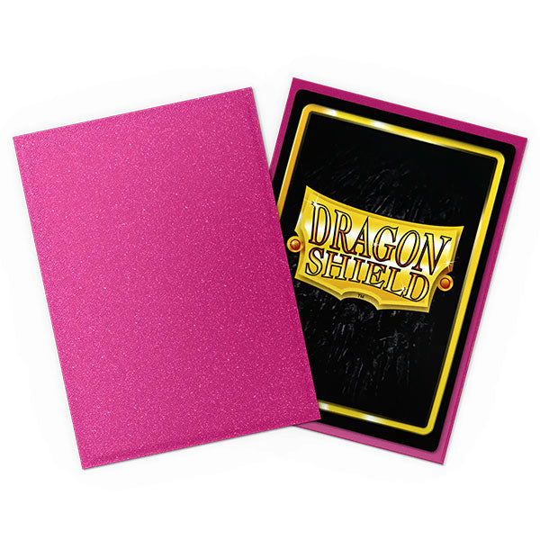 Supplies: Dragon Shield Sleeves - Standard - Matte Sparkles Pink Sapphire