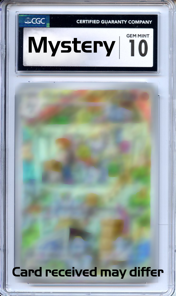 Pokemon: Double Infinity Gaming Mystery Slab CGC 10 Gem Mint!