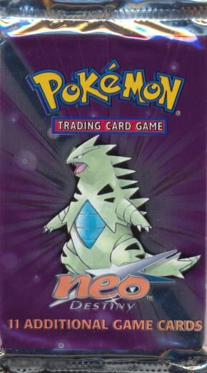 Neo Destiny Booster pack