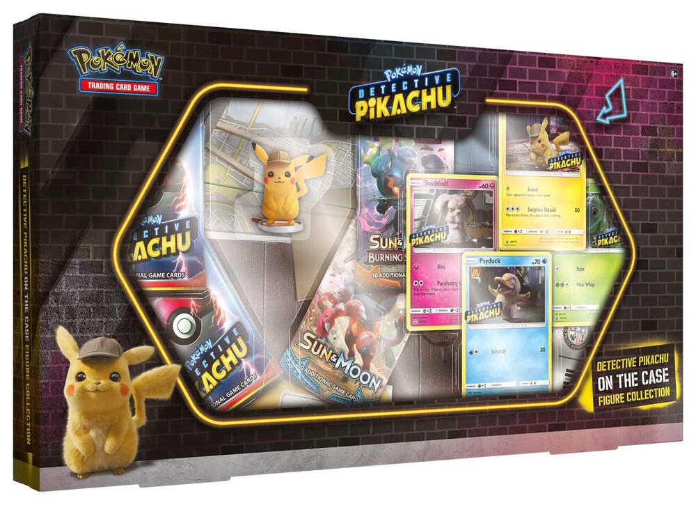 Pokemon: Detective Pikachu On The Case Figure Collection
