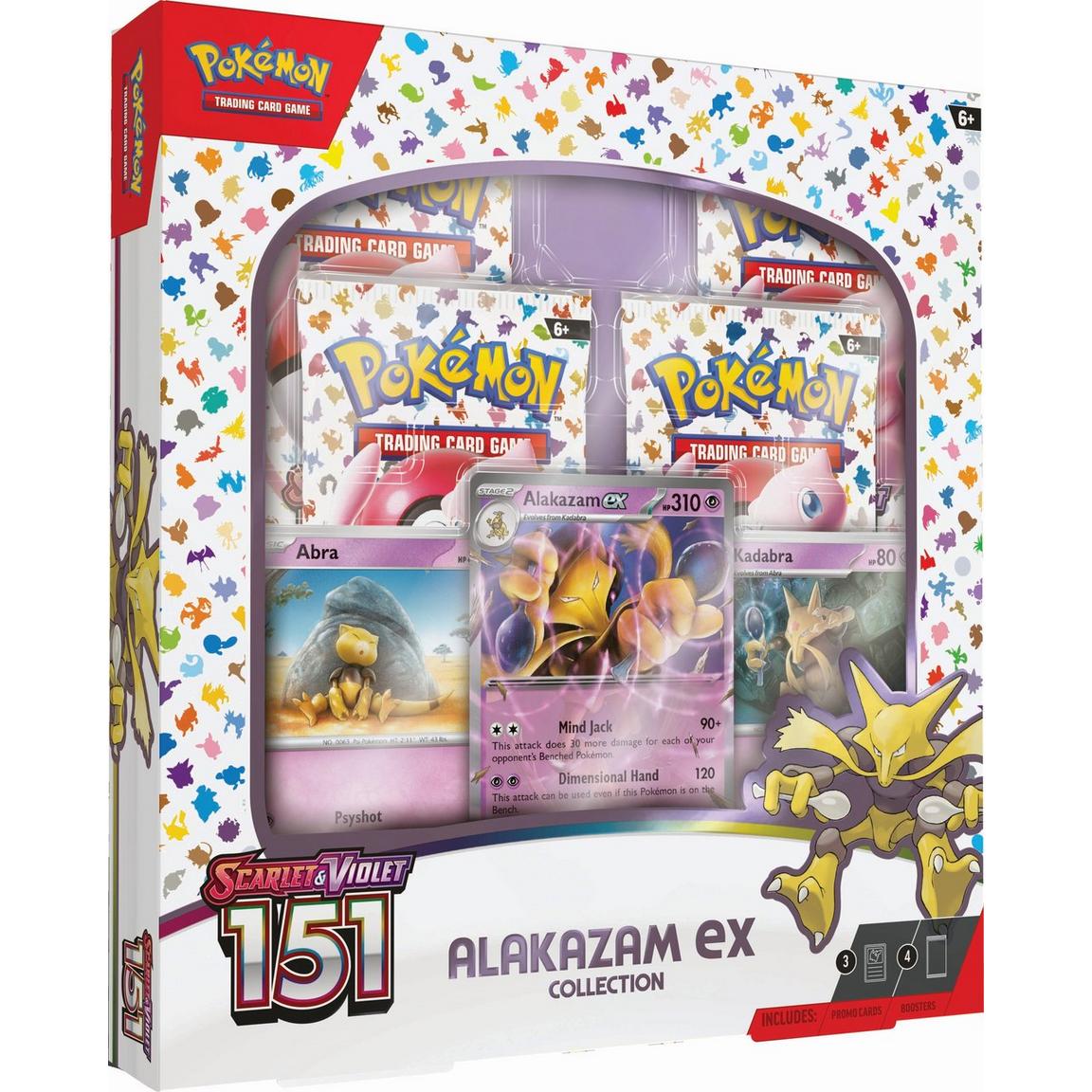 Pokemon: Scarlet & Violet 151- Alakazam ex Collection Box – Double