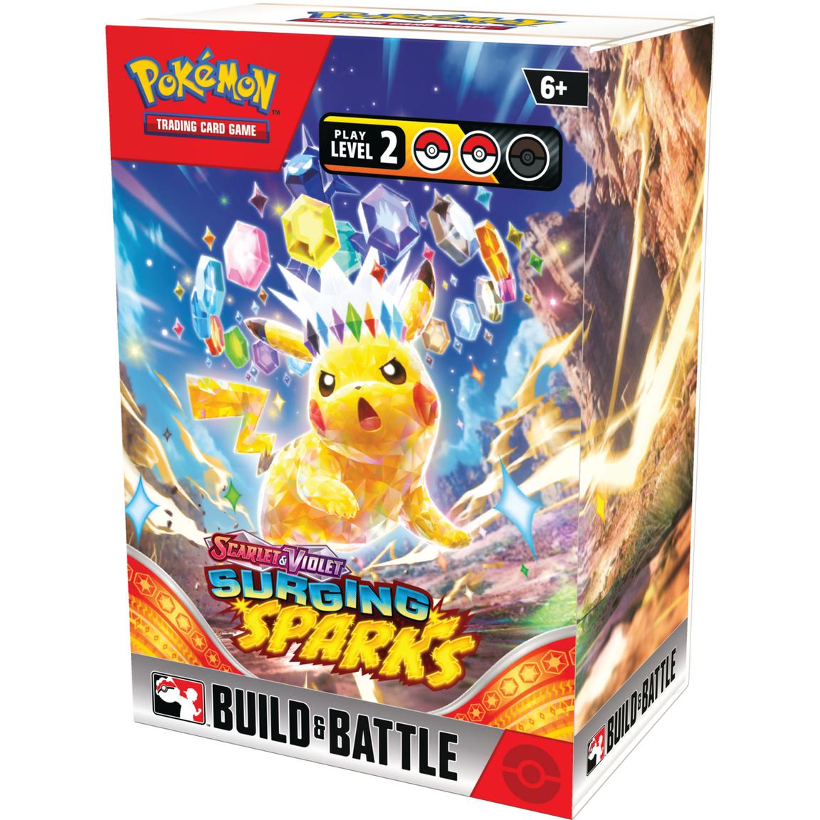 Pokemon: Scarlet And Violet: Surging Sparks Build And Battle Box