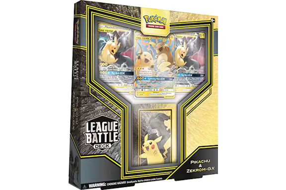 Pokémon TCG Pikachu & Zekrom GX League Battle Deck (Please see photos for condition)