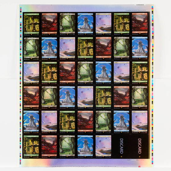 Magic the Gathering - Uncut Sheet: Secret Lair Drop: Transformers