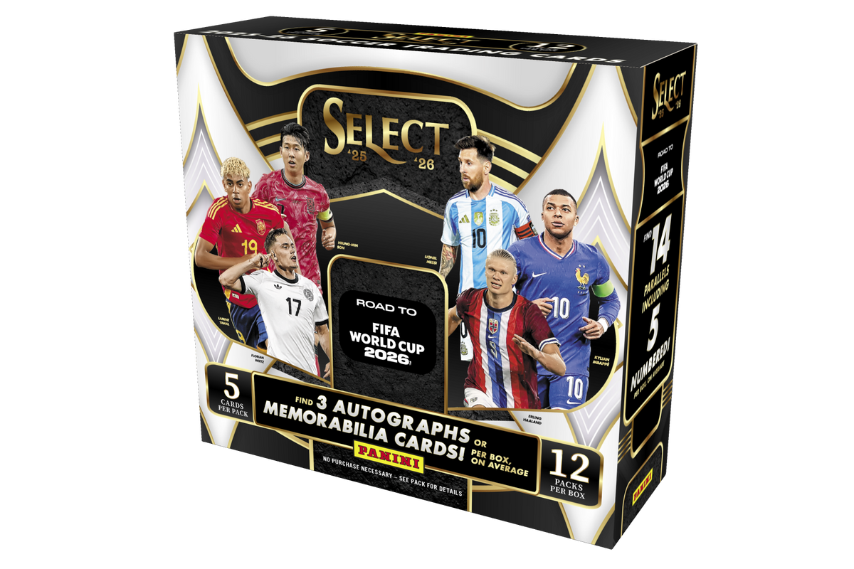 Panini: 2025/26 Panini Select Road To FIFA World Cup 2026 Soccer Hobby Box