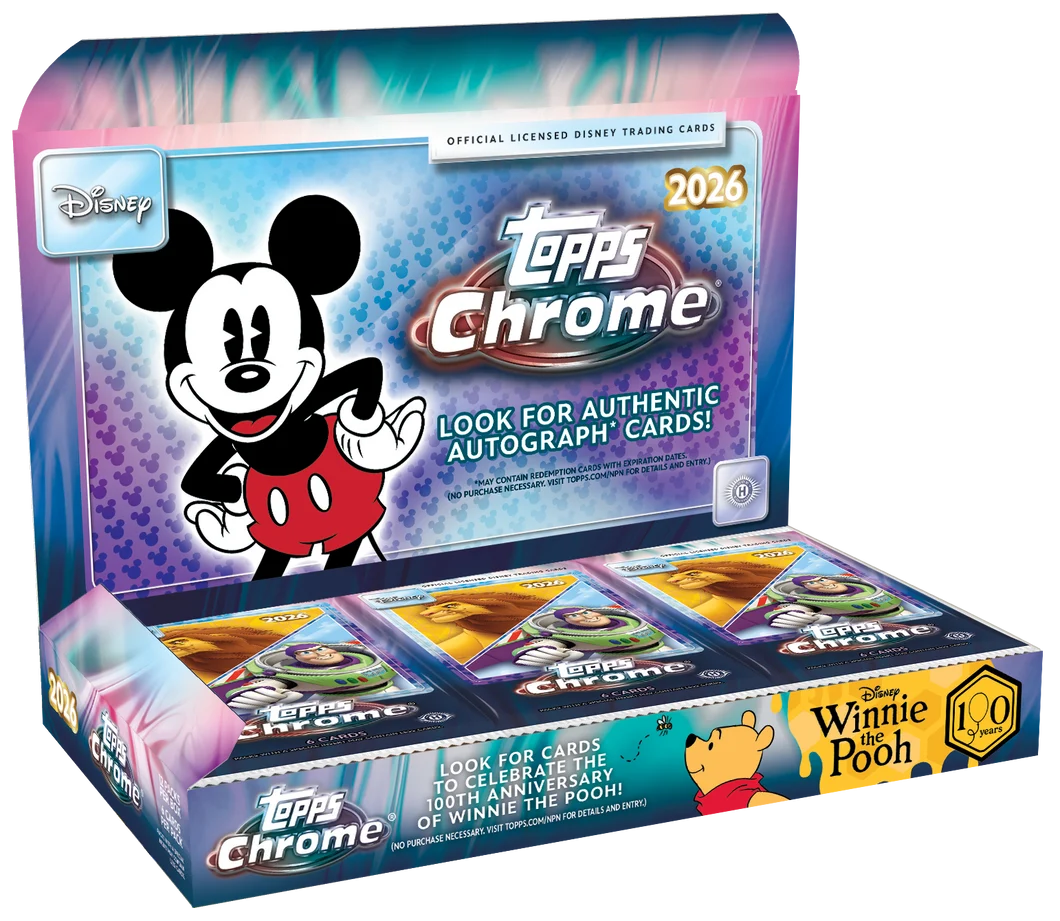 Topps: Chrome 2026 Disney Hobby Box