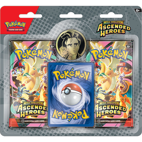 Pokemon: Mega Evolution 2.5: Ascended Heroes: 2-Pack Blister
