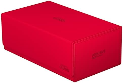 Supplies: Deck Case: Arkhive 800+ Standard Size Monocolor- Red