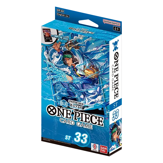 One Piece: Starter Deck: BLUE Kuzan (ST-33) (Presale - Expected Release Date July 31st, 2026)