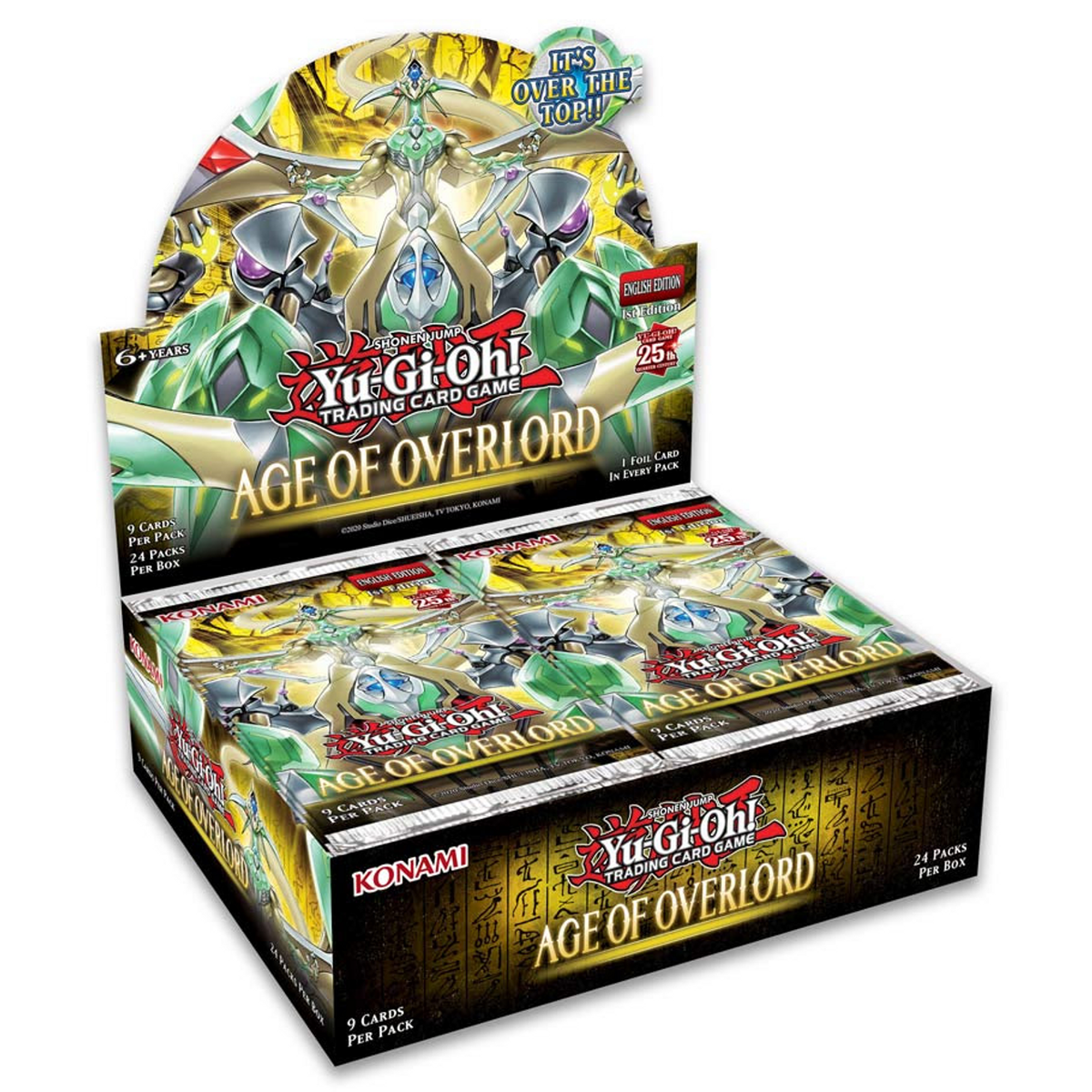 Yugioh: Age of Overlord Booster Display PRESALE