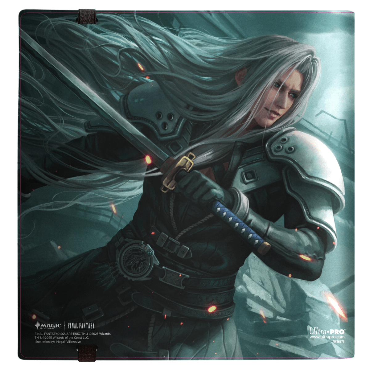 Supplies: Final Fantasy: Cloud, Planet's Champion and Sephiroth, Planet's Heir 12-Pocket PRO-Binder