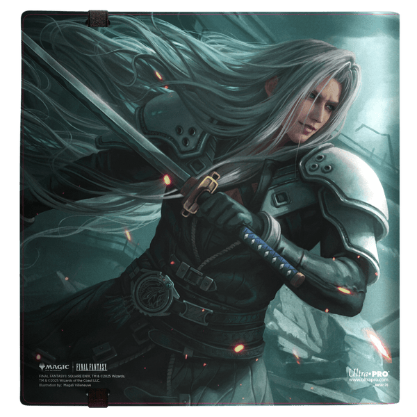 Supplies: Final Fantasy: Cloud, Planet's Champion and Sephiroth, Planet's Heir 12-Pocket PRO-Binder