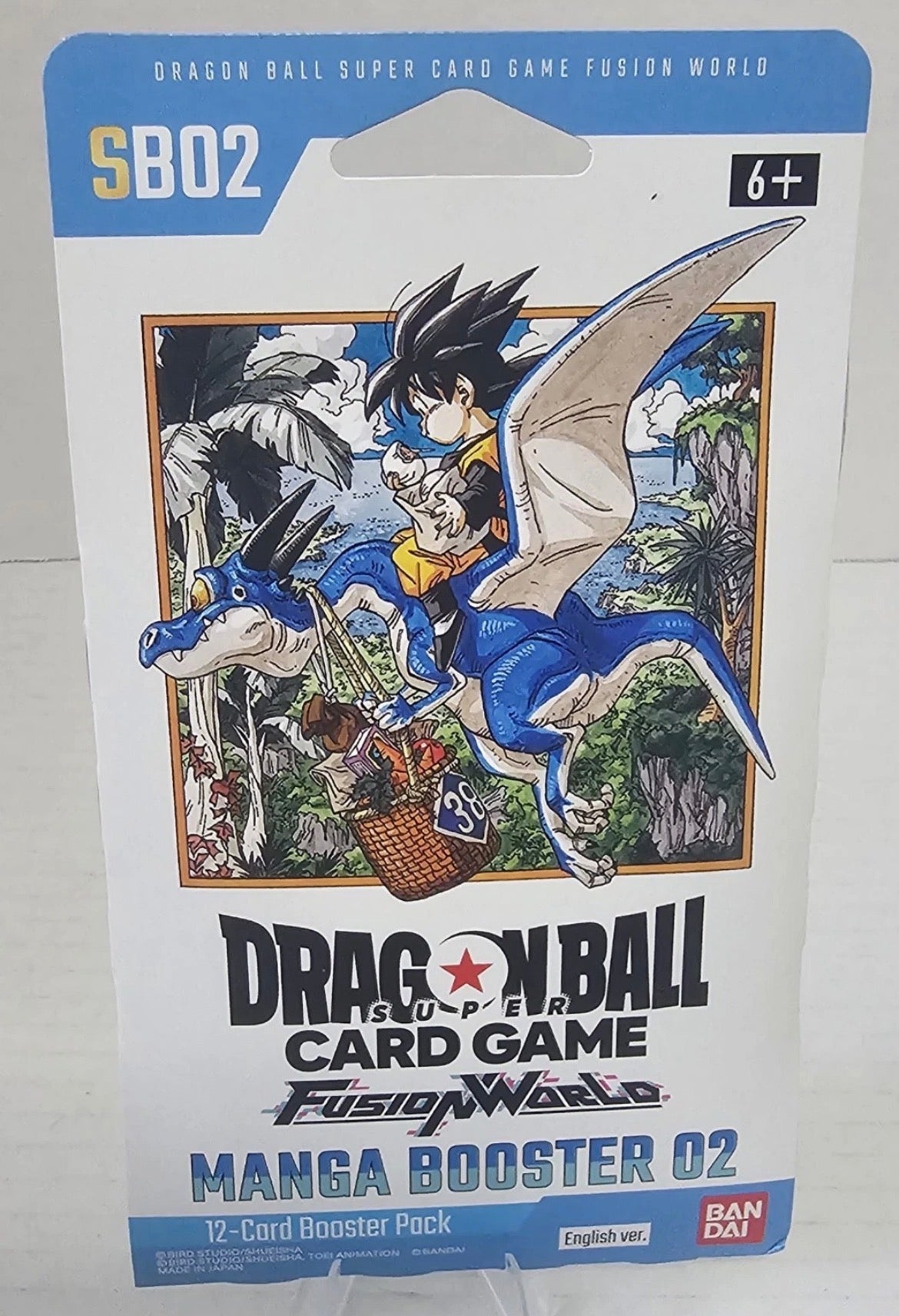 Dragon Ball Fusion World SB02 Manga Booster Vol 2 Sleeved Booster Pack