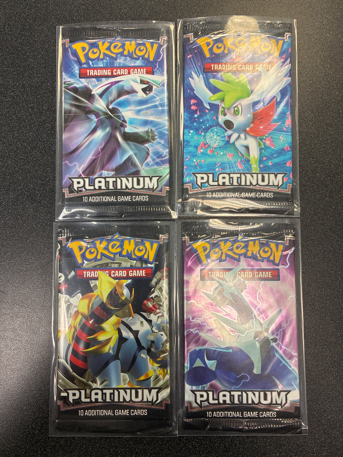 Platinum Base Booster Pack Art Set (4)
