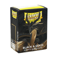 Supplies: Dragon Shield Standard Dual Matte - Black & Gold