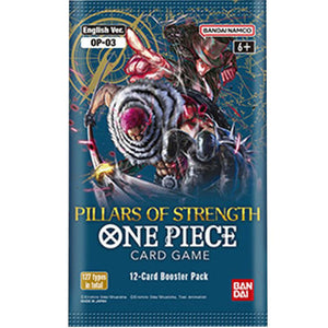 One Piece OP-03 Pillars of Strength Booster Pack One Piece OP-03 Pillars of Strength Booster Pack