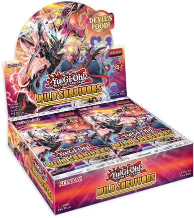 Yugioh: Wild Survivors Booster Display