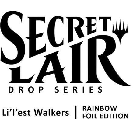 Magic The Gathering: Secret Lair Lil'Est Walkers (Foil Edition)