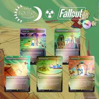 Magic: Secret Lair Drop:  Secret Lair x Fallout:  Points of Interest - Rainbow Foil Edition