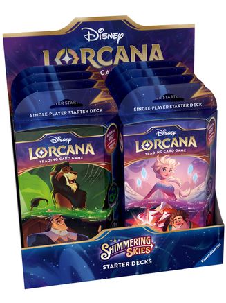 Lorcana TCG: Shimmering Skies Starter Display (8ct)