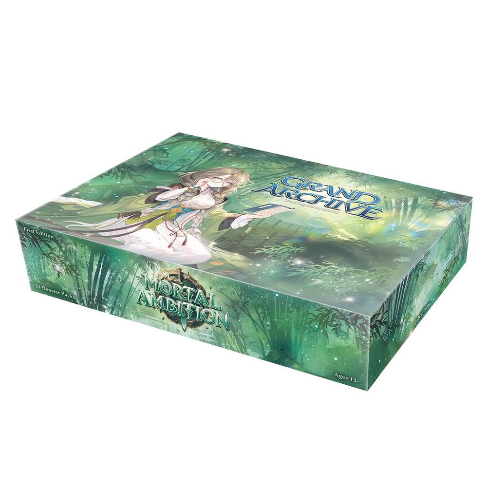 how much is a first edition booster box Grand Archive TCG: Mortal Ambition- Booster Box, 1st Edition – Double  Infinity Gaming